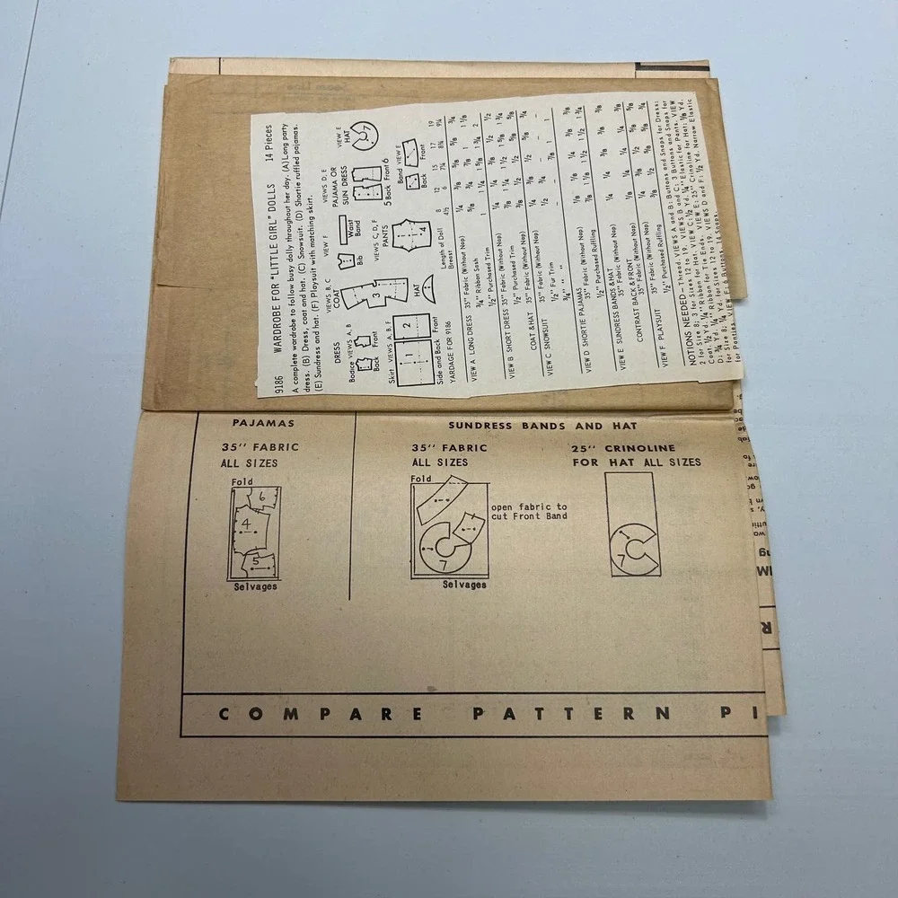 Butterick Vintage Mail Order‎ Pattern #9186 12